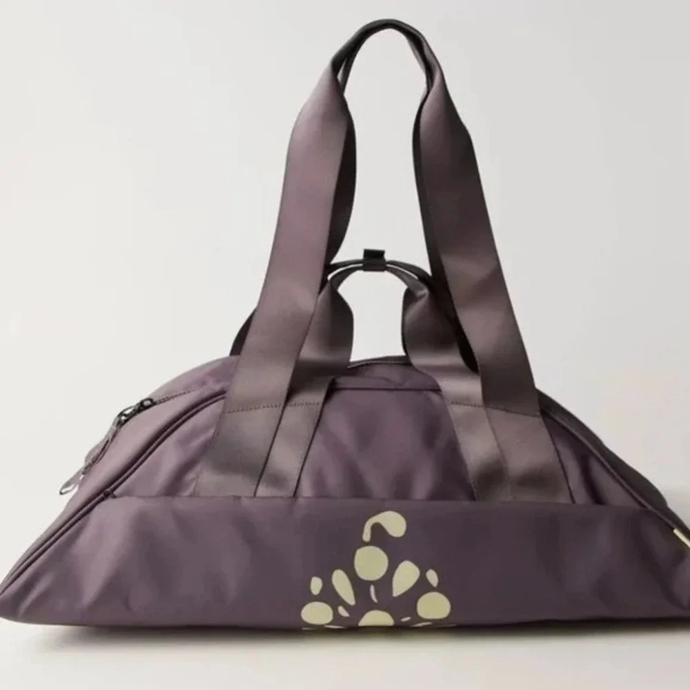 FP Movement X Vooray Studio Duffle Bag Gunmetal Gray Gym Travel Tote NWT